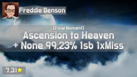 Freddie Benson Xi Ascension To Heaven Final Kroytz 7 31 99 23 1 1sb 哔哩哔哩 Bilibili