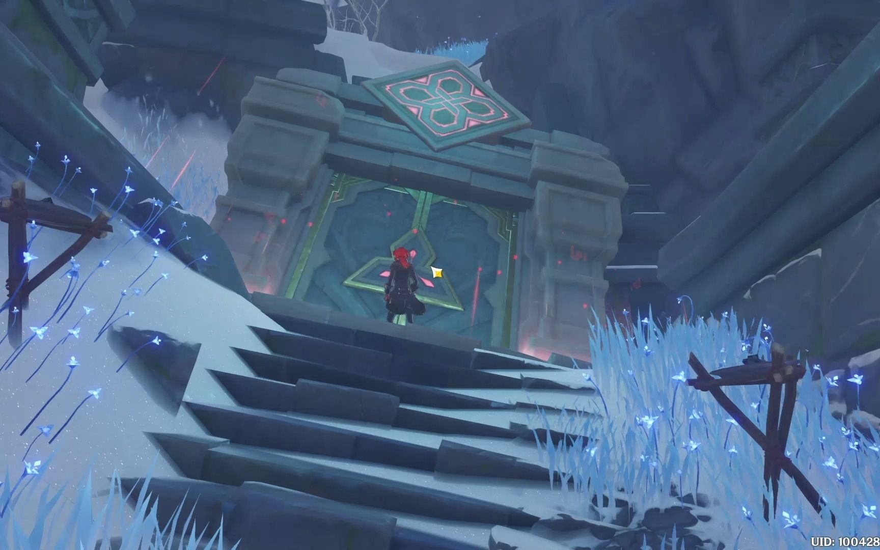 活动作品原神水冰副本门口宝箱一次性开个爽