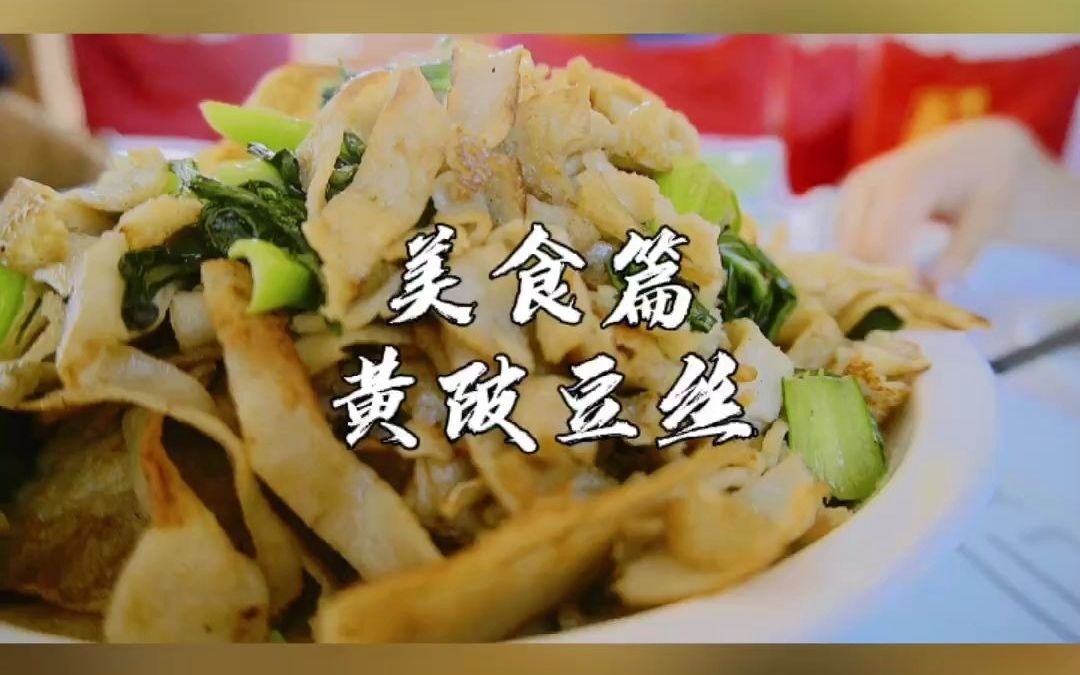 美食——黄陂豆丝哔哩哔哩bilibili