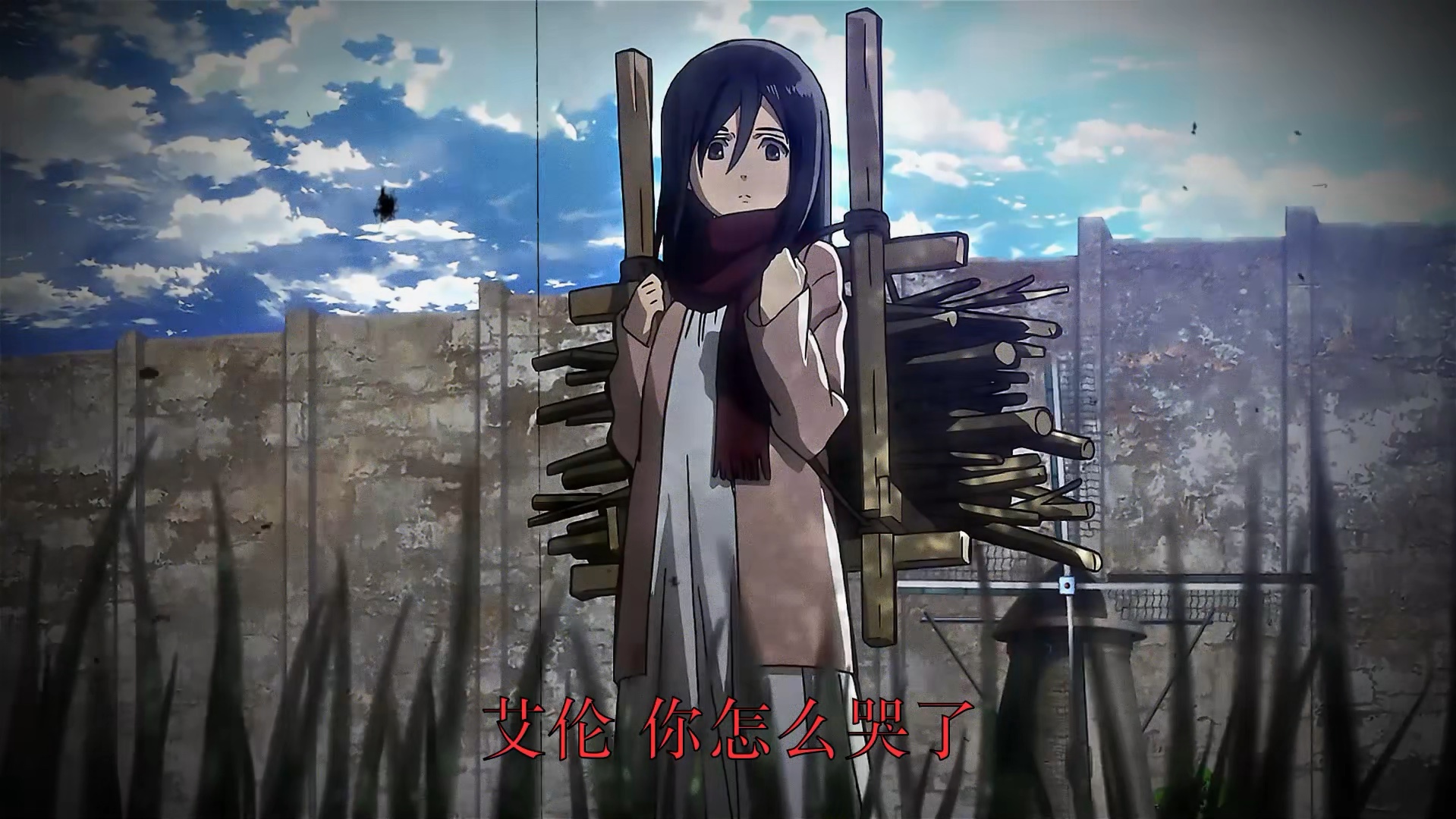 艾伦你怎么哭了