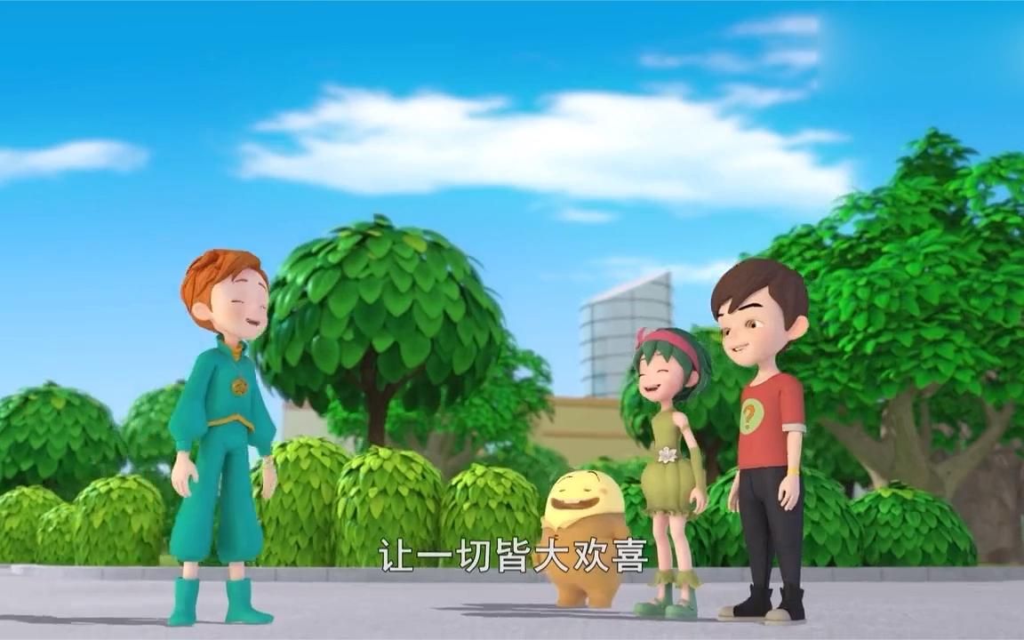 小王子与土豆仔:五彩精灵好厉害,一下毁了土豆盾,土豆仔伤心!