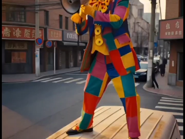 小县城马戏团表演be like