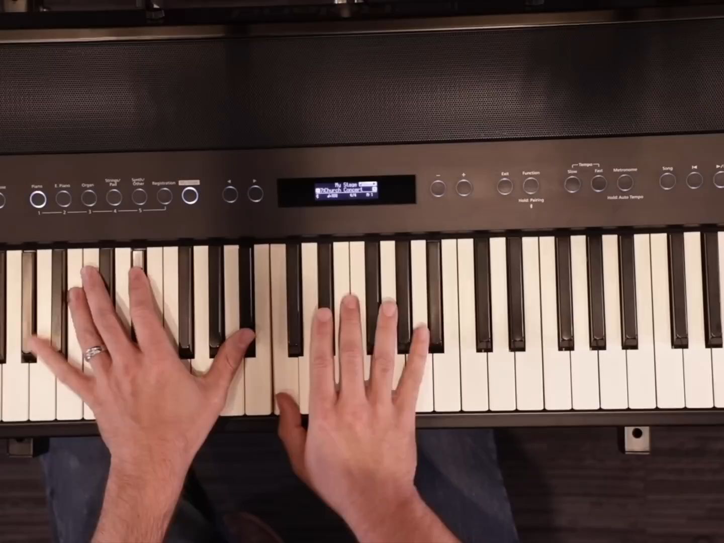 【滨州泰利琴行】 yamaha p525 vs roland fp90x re