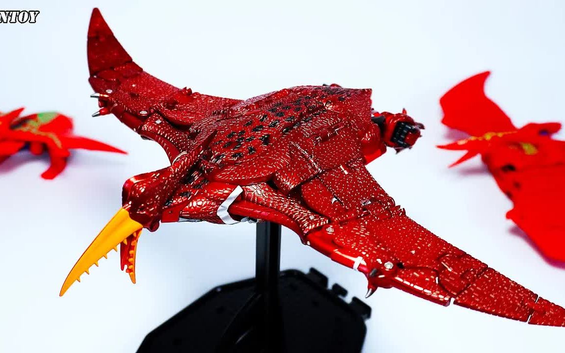 来还童年债——超能勇士metagate蛇鸟勇士玩具变形把玩视频