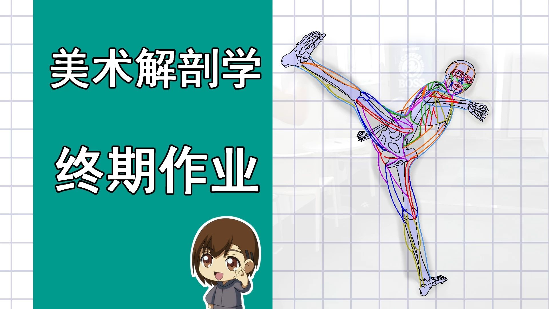 美术解剖学-88-终期作业