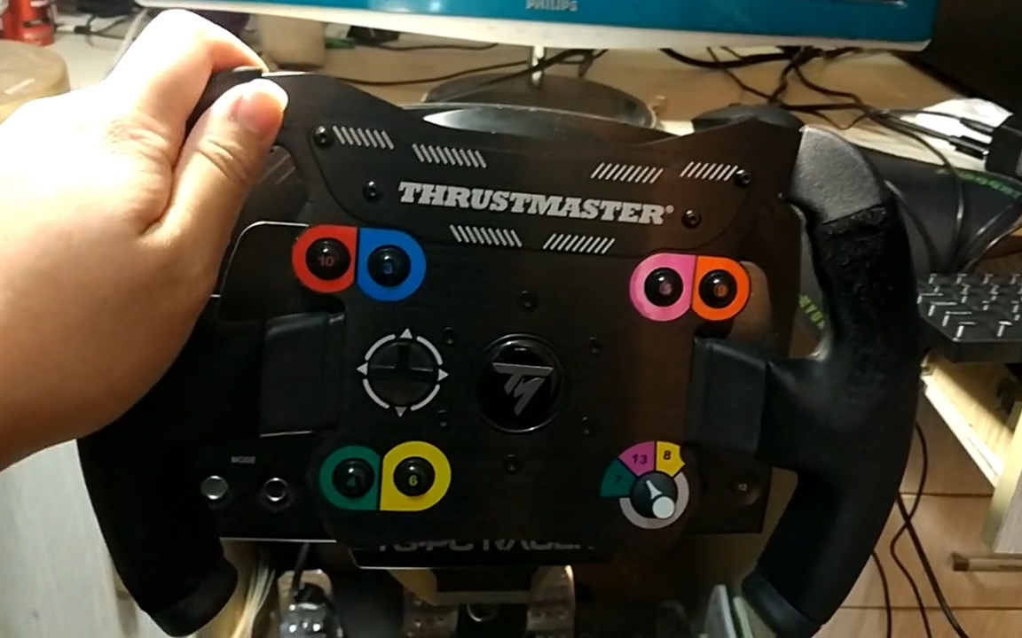 图马思特thrustmaster ts-pc racer 游戏方向盘测评