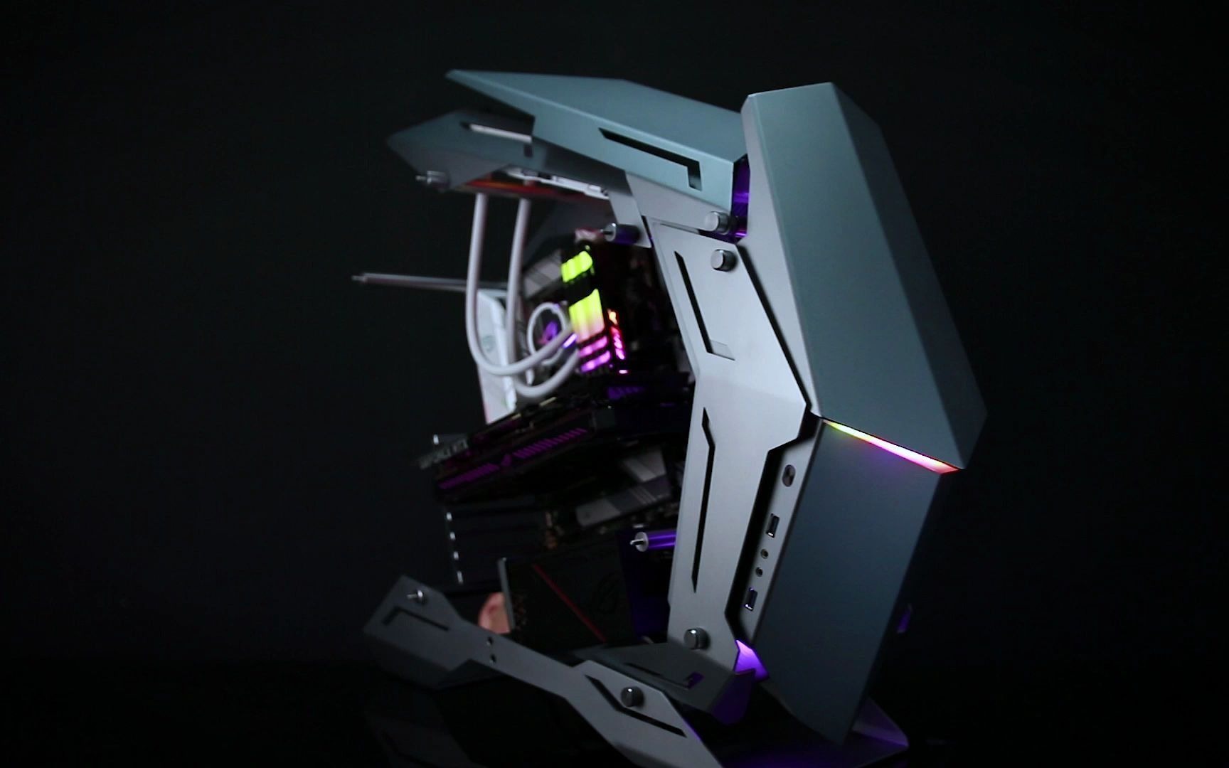 jonsbo乔思伯mod3灰色电竞机箱