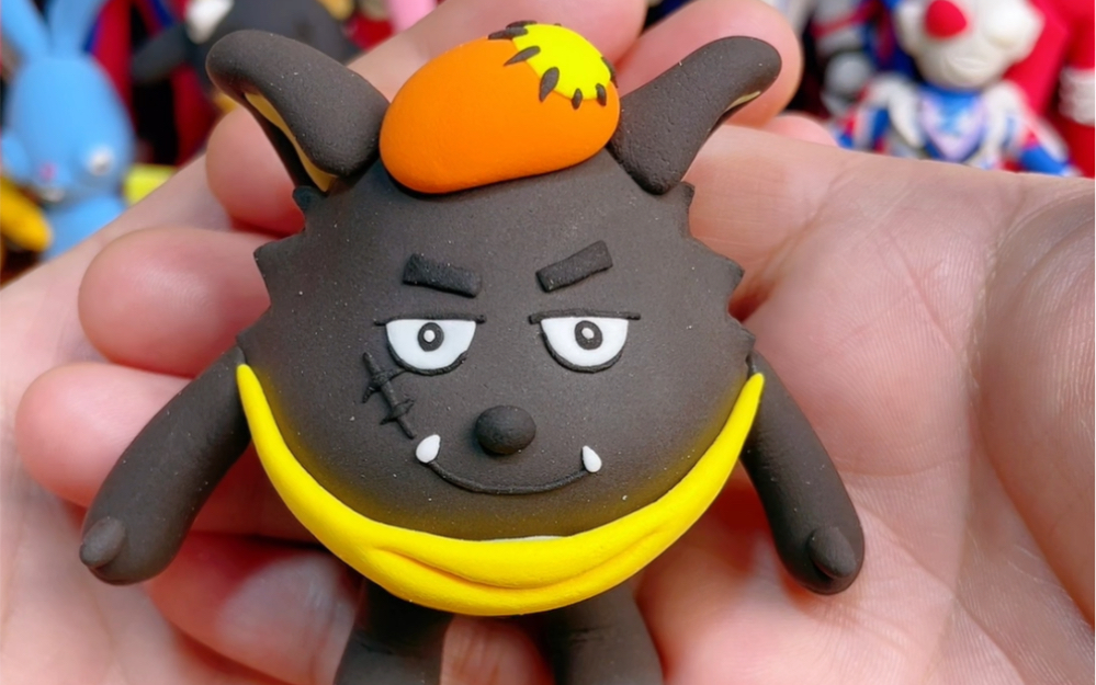 粘土手工时刻:灰太狼蛋仔来啦