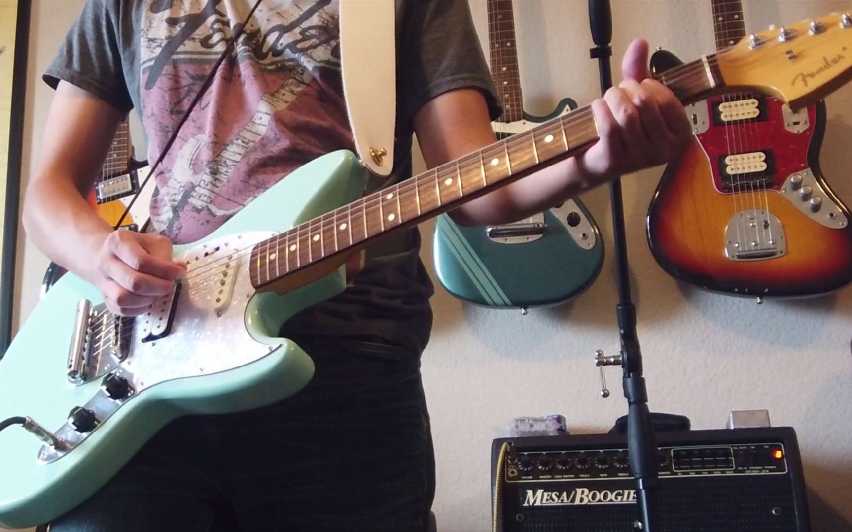 【卖时光乐器】Fender Kurt Cobain JagStang 试听哔哩哔哩bilibili