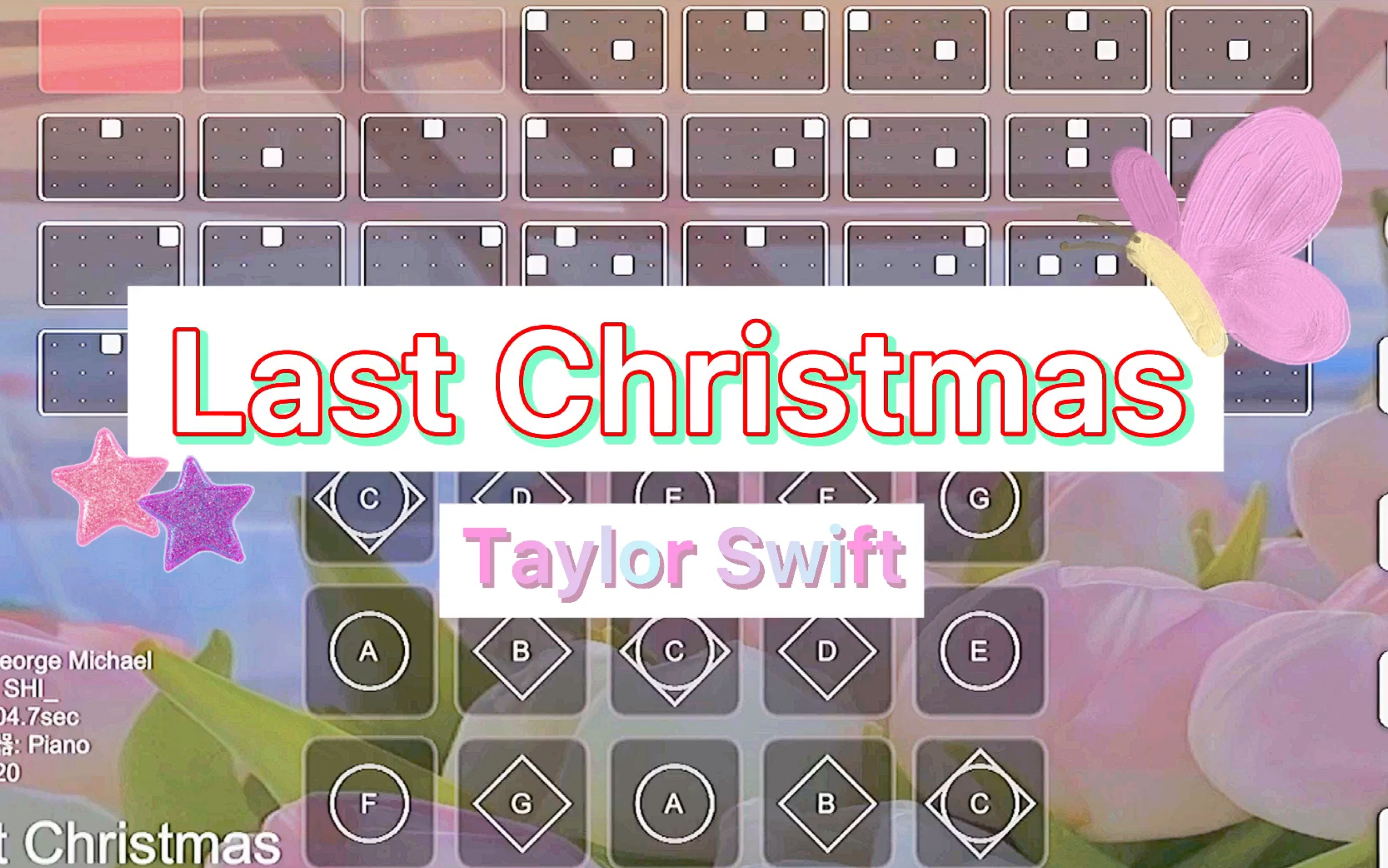 「sky光遇时笙」Last Christmas by Taylor Swift 原创谱 sky studio谱哔哩哔哩bilibili