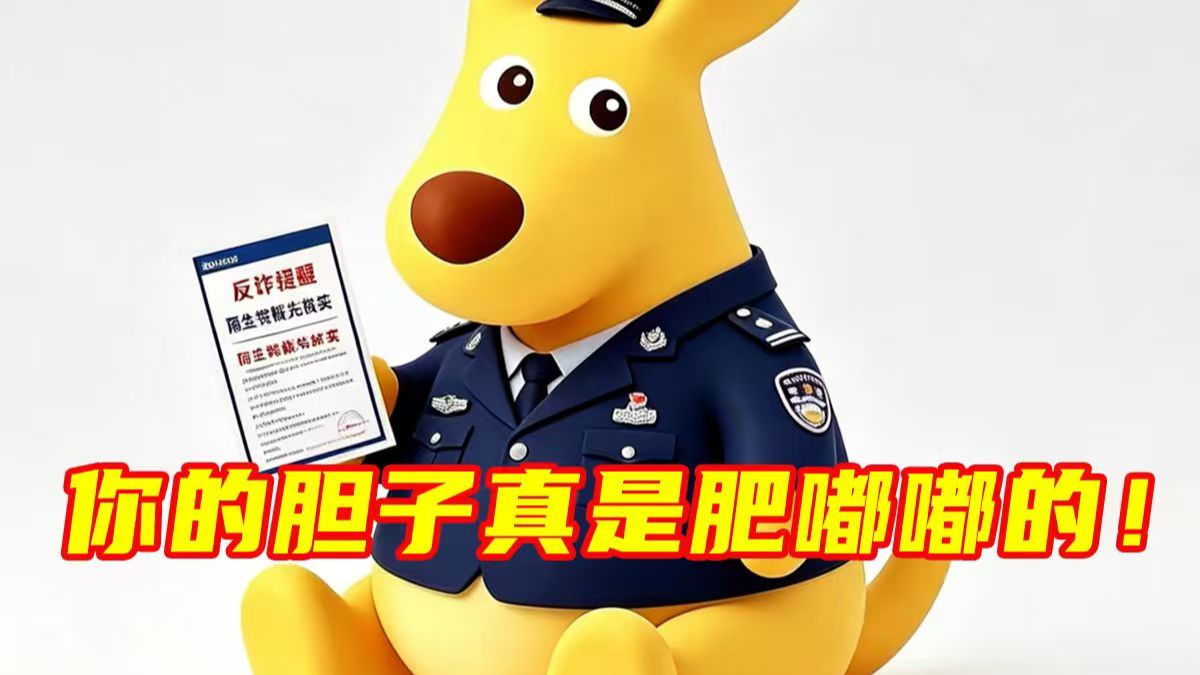 陌生链接都敢乱点，刷单返利都敢乱信，你的胆子真是肥嘟嘟的！