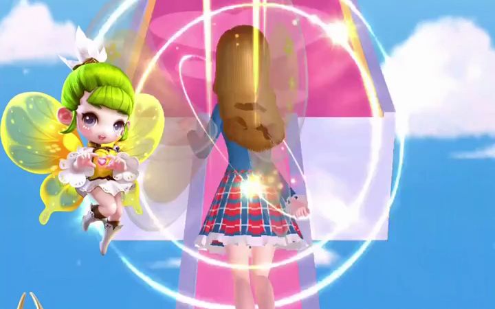 小舞跟珠珠公主比赛