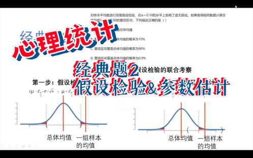 【统计经典题】经典题2——假设检验&参数估计哔哩哔哩bilibili