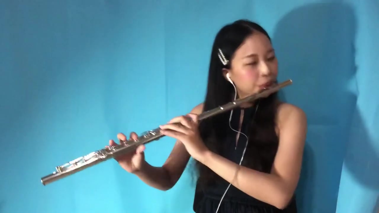 [图]Somewhere in time flute cover by 長笛亮晶晶