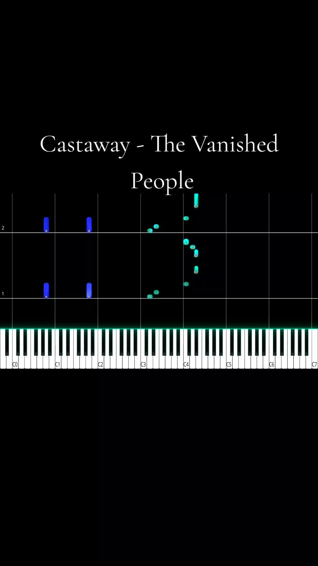 #castawaysremix #castawaythevanishedpeople #thevanishedpeople #pianoco哔哩哔哩bilibili