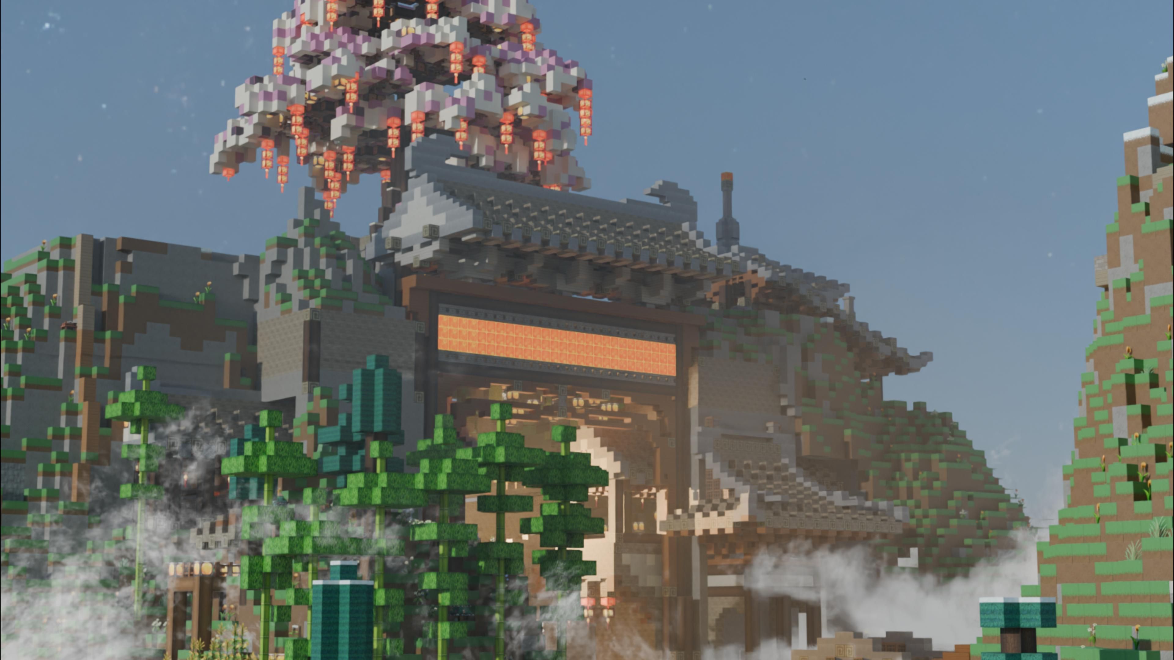 一座藏匿于山洞中的神秘门派