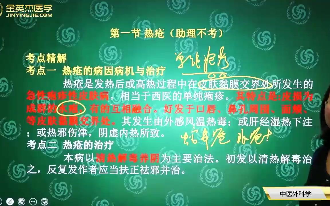 [图]中医执业医师-中医外科学