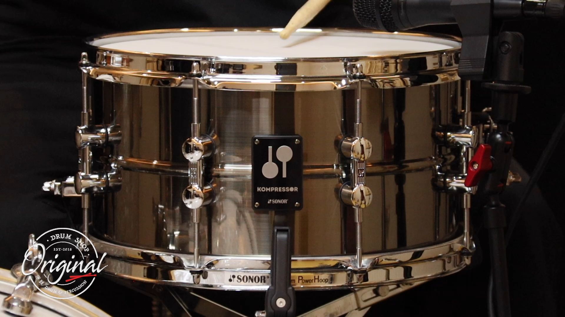 "军鼓试听"sonor kompressor 索诺 黄铜腔 小军鼓