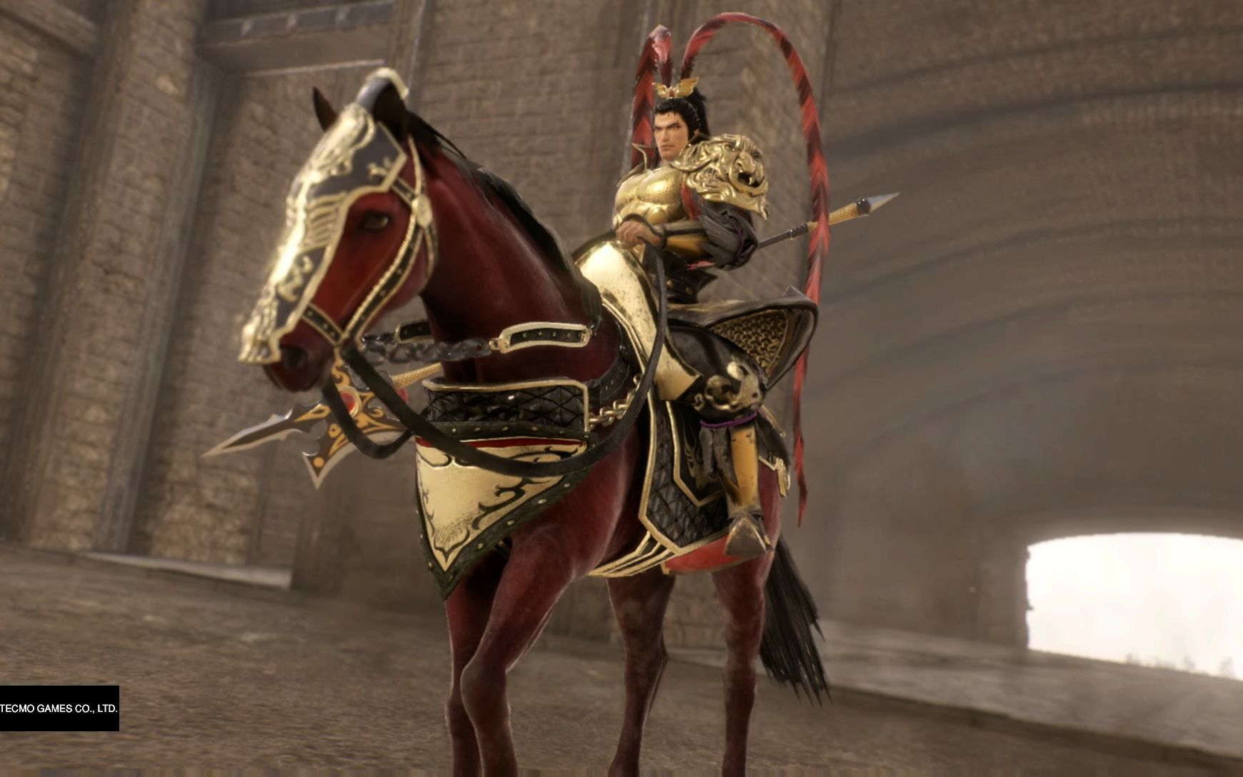 真三国无双8虎牢关吕布帅气出场