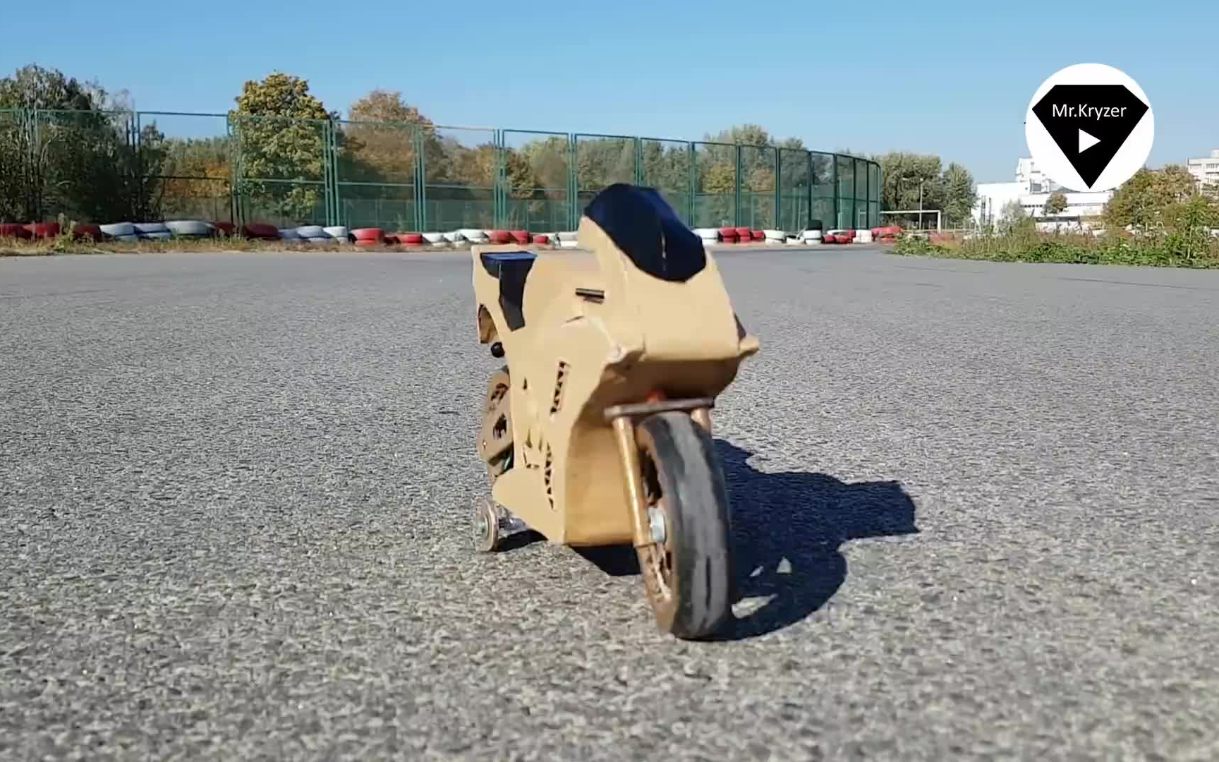 mrkryzer遥控瓦楞纸计划之两轮摩托车