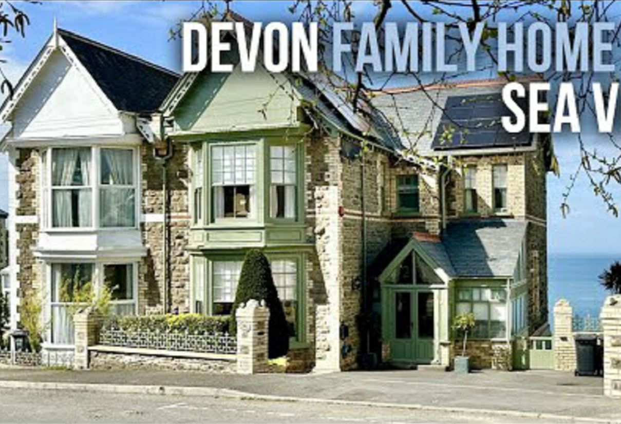 欣赏一栋复古的海边住宅(devon,uk)