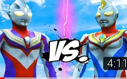 迪迦vs戴拿gta5奥特曼对决