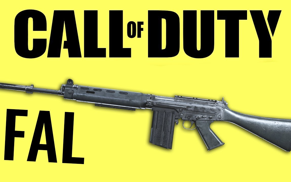 fnfal在历代使命召唤游戏中的表现枪声装填声音对比