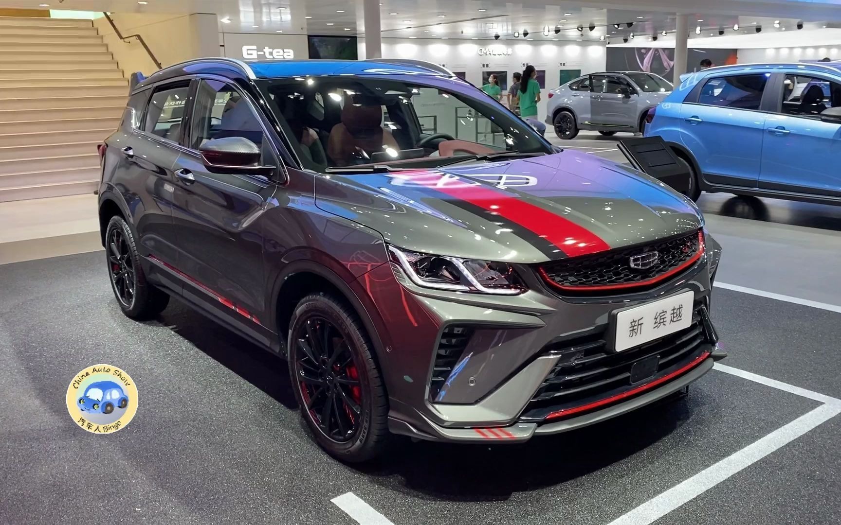 2021款吉利缤越高清实拍,外观内饰静态体验后,买不买做个参考