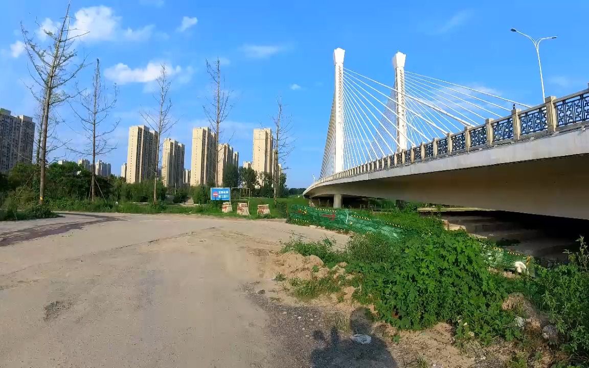 16郑州贾鲁河沿河路通到哪(豫兴大道——西三环绿谷公园),骑行原声