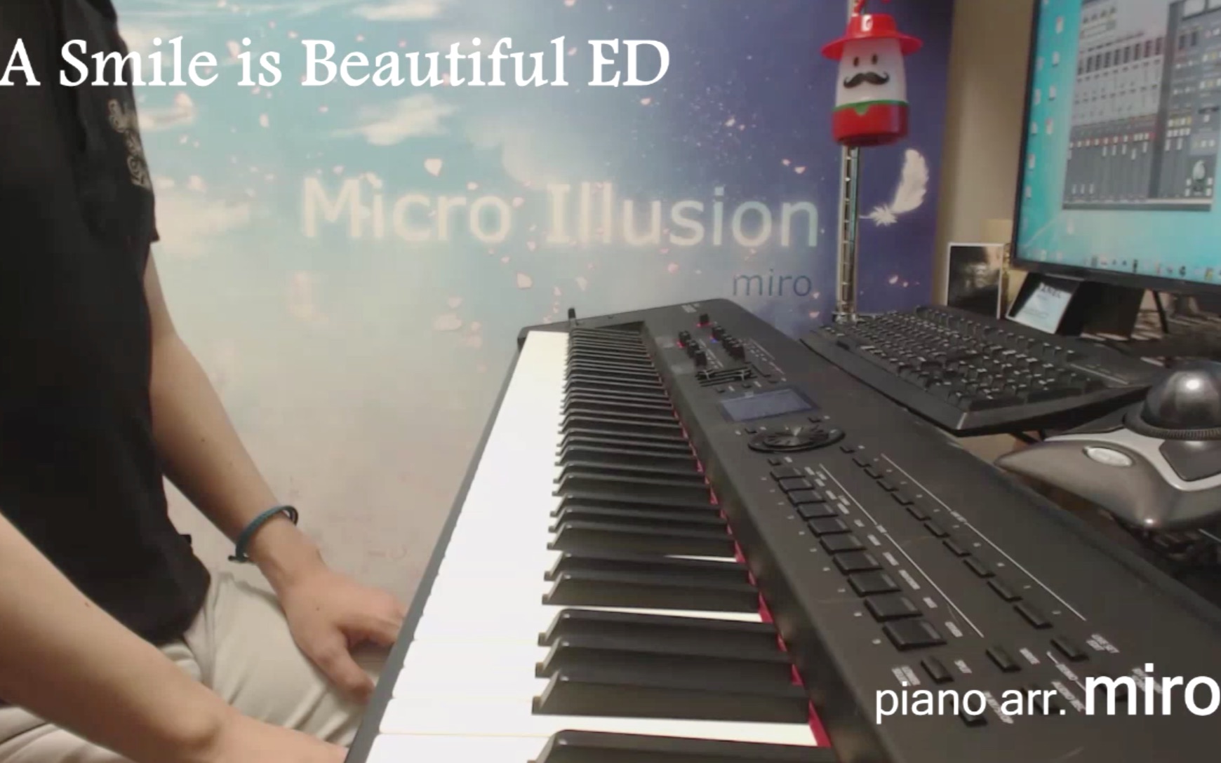 [Piano]A Smile is Beautiful ED/微微一笑很倾城 片尾曲哔哩哔哩bilibili