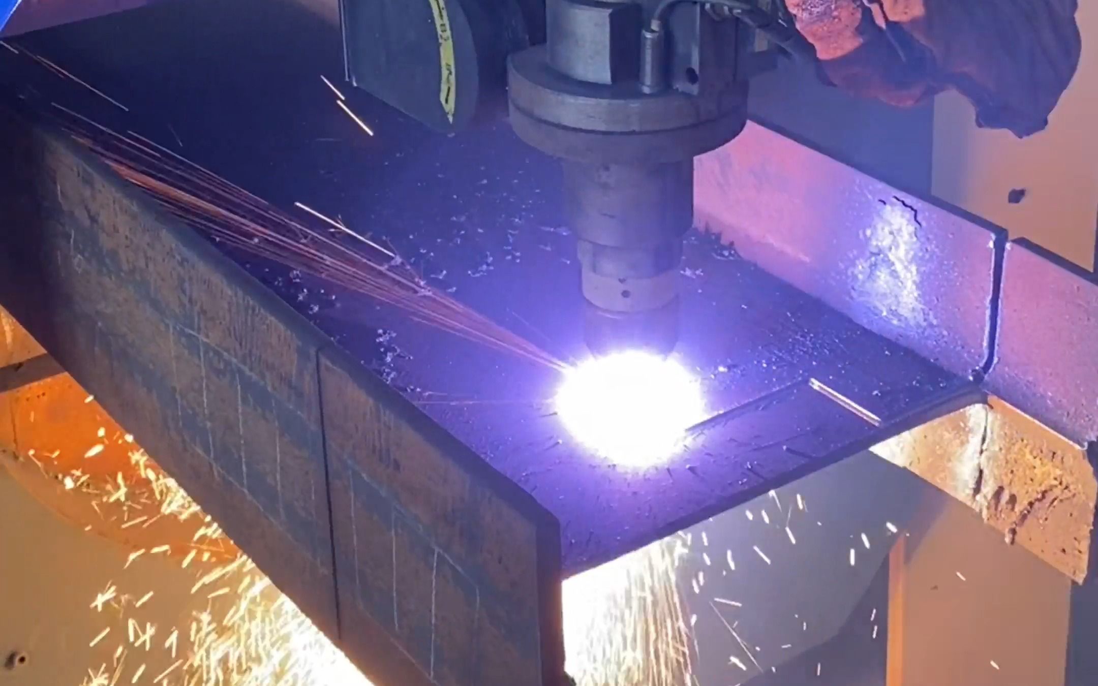 等离子切割机 h型钢z型口切割