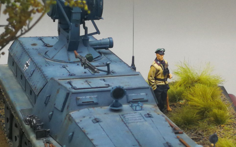 1/35威骏sws半履带车可动展示_哔哩哔哩_bilibili