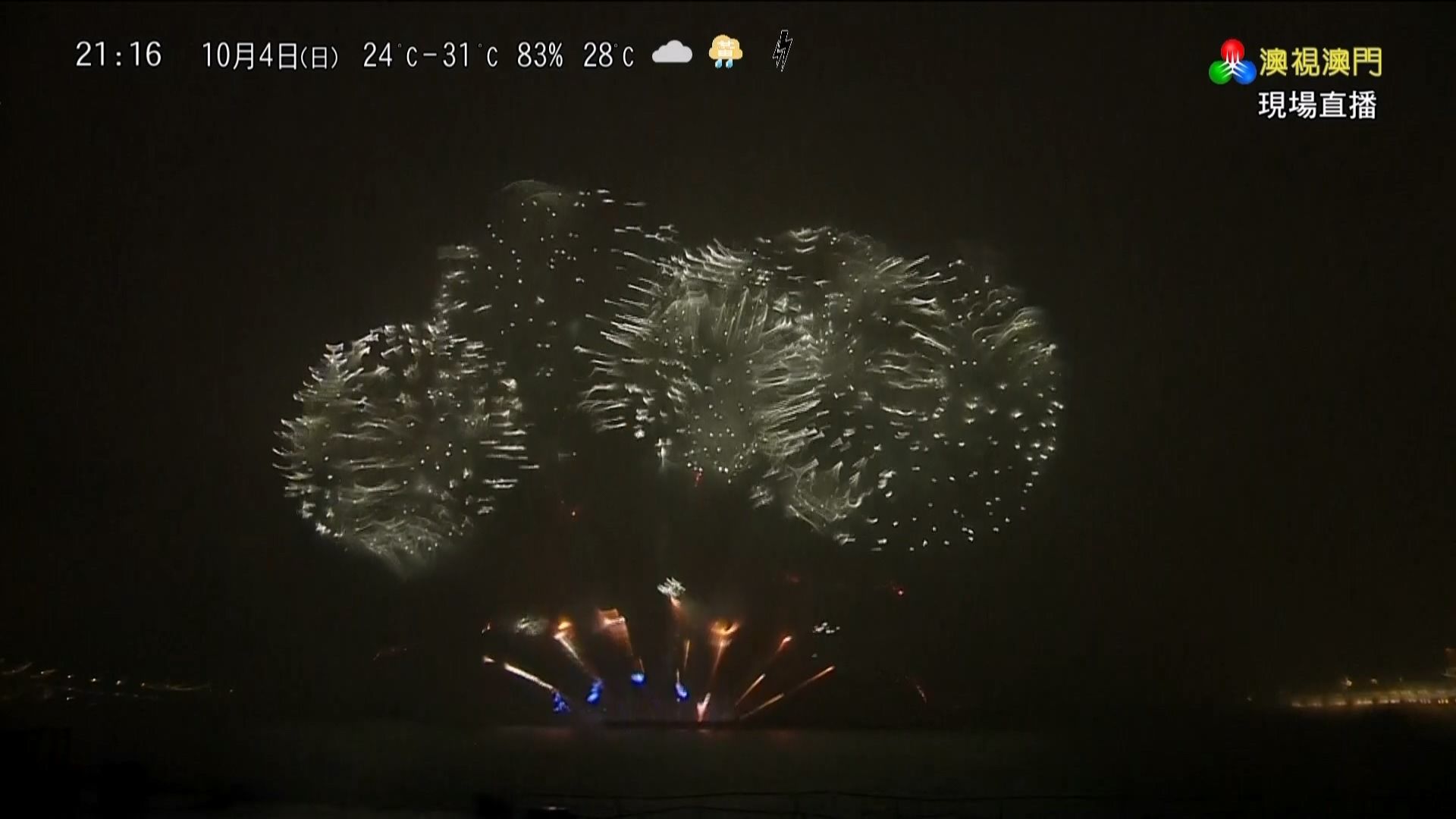 【澳视澳门】直播第34届澳门国际烟花比赛汇演：菲律宾及英国（2026/10/04）