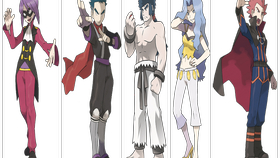 精灵宝可梦各世代四天王以及冠军们 R G B Y 日月 附带英日对照及宝可梦阵容 哔哩哔哩 つロ干杯 Bilibili