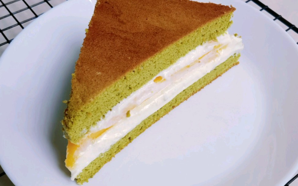 活动  抹茶三明治蛋糕,手残党也能学会!