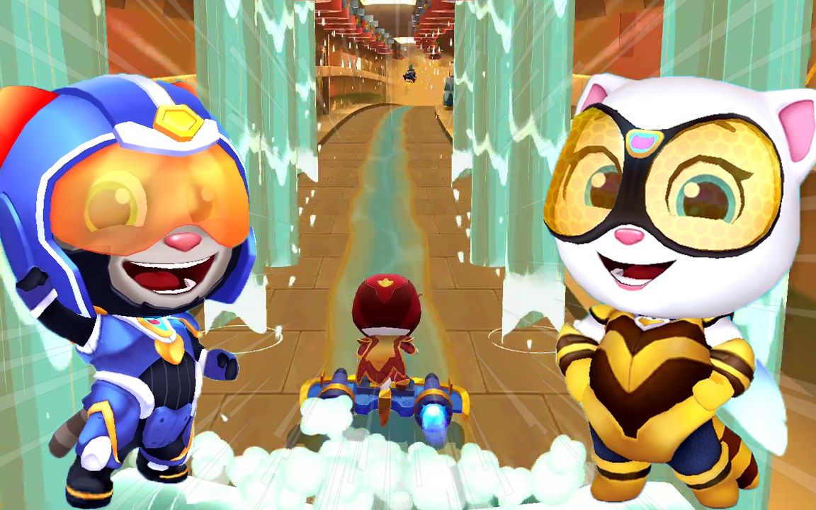 talking tom hero dash 2020 - super trooper tom