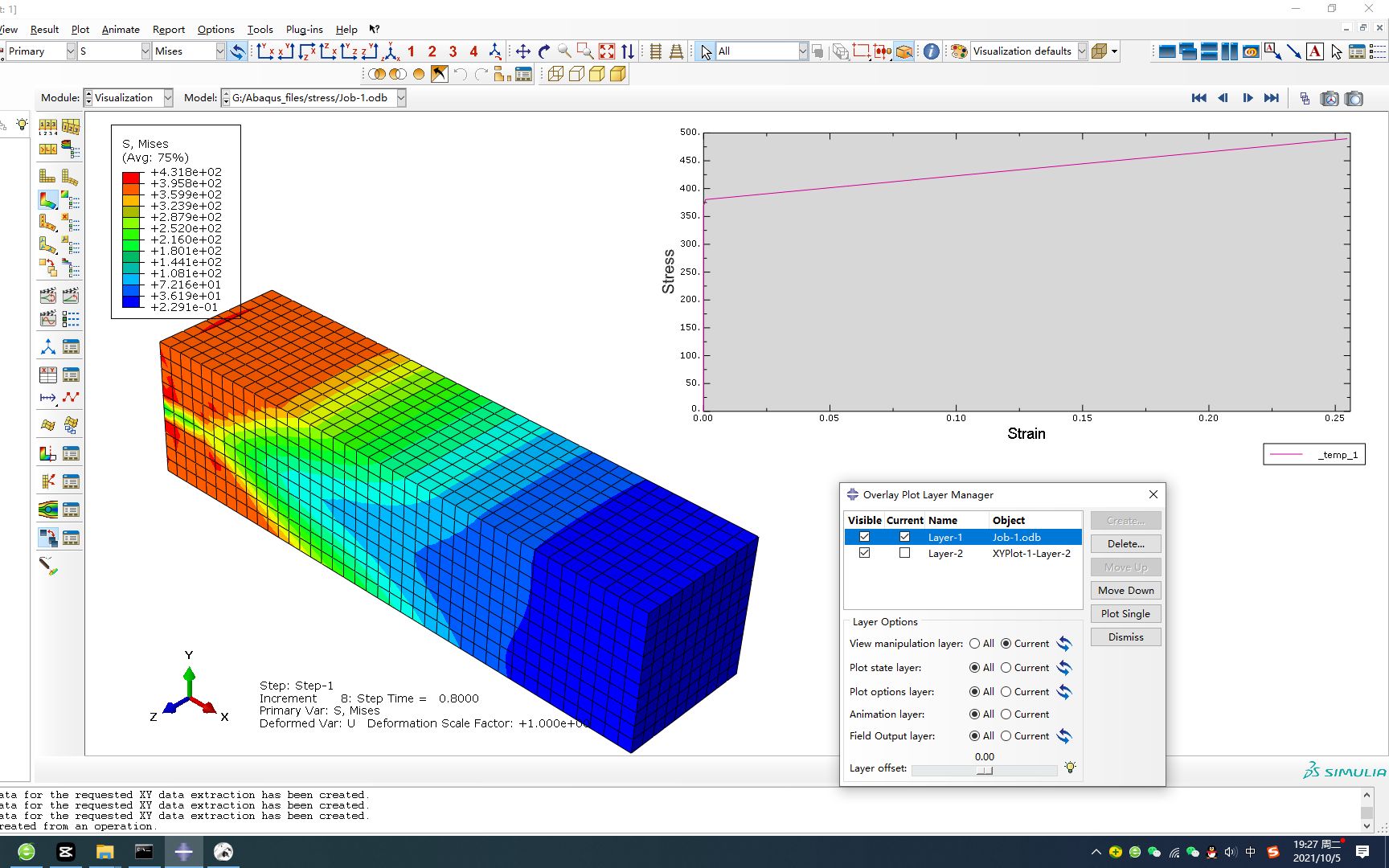 【Abaqus】第四十九讲:应力应变关系曲线的输出方法哔哩哔哩bilibili