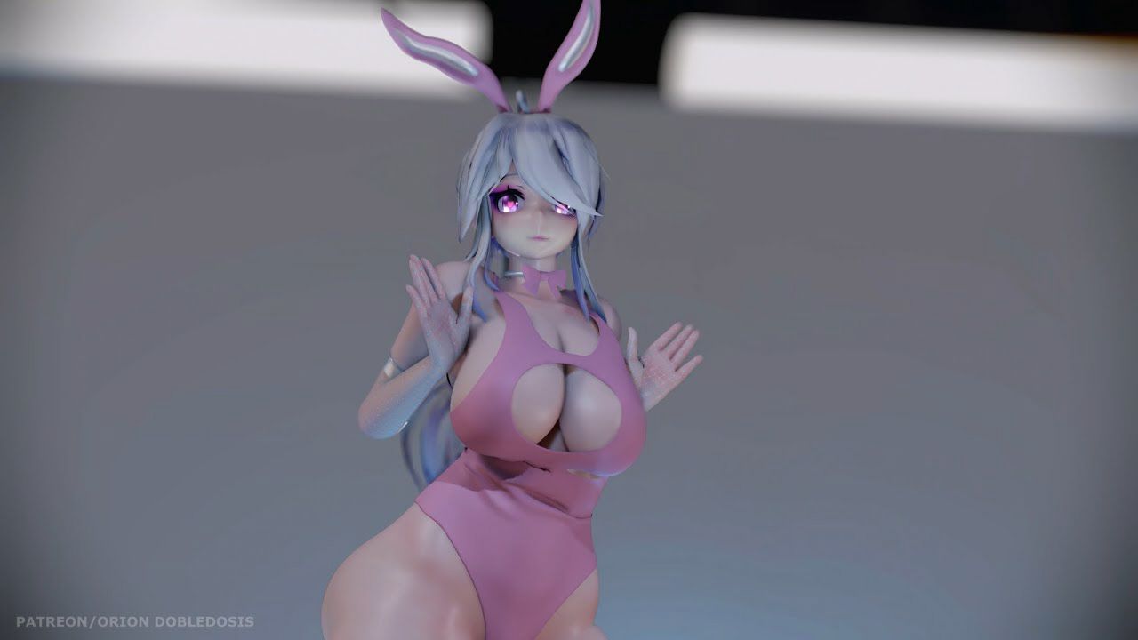 [图]【MMD】弱音HAKU  Bunny Suit - Pjanoo