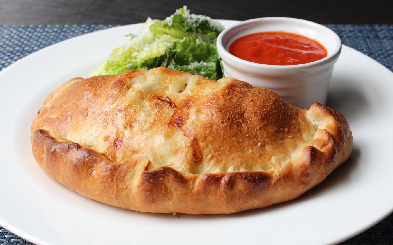 【food wishes】chef john教你做火腿奶酪pizza calzone-生肉搬运