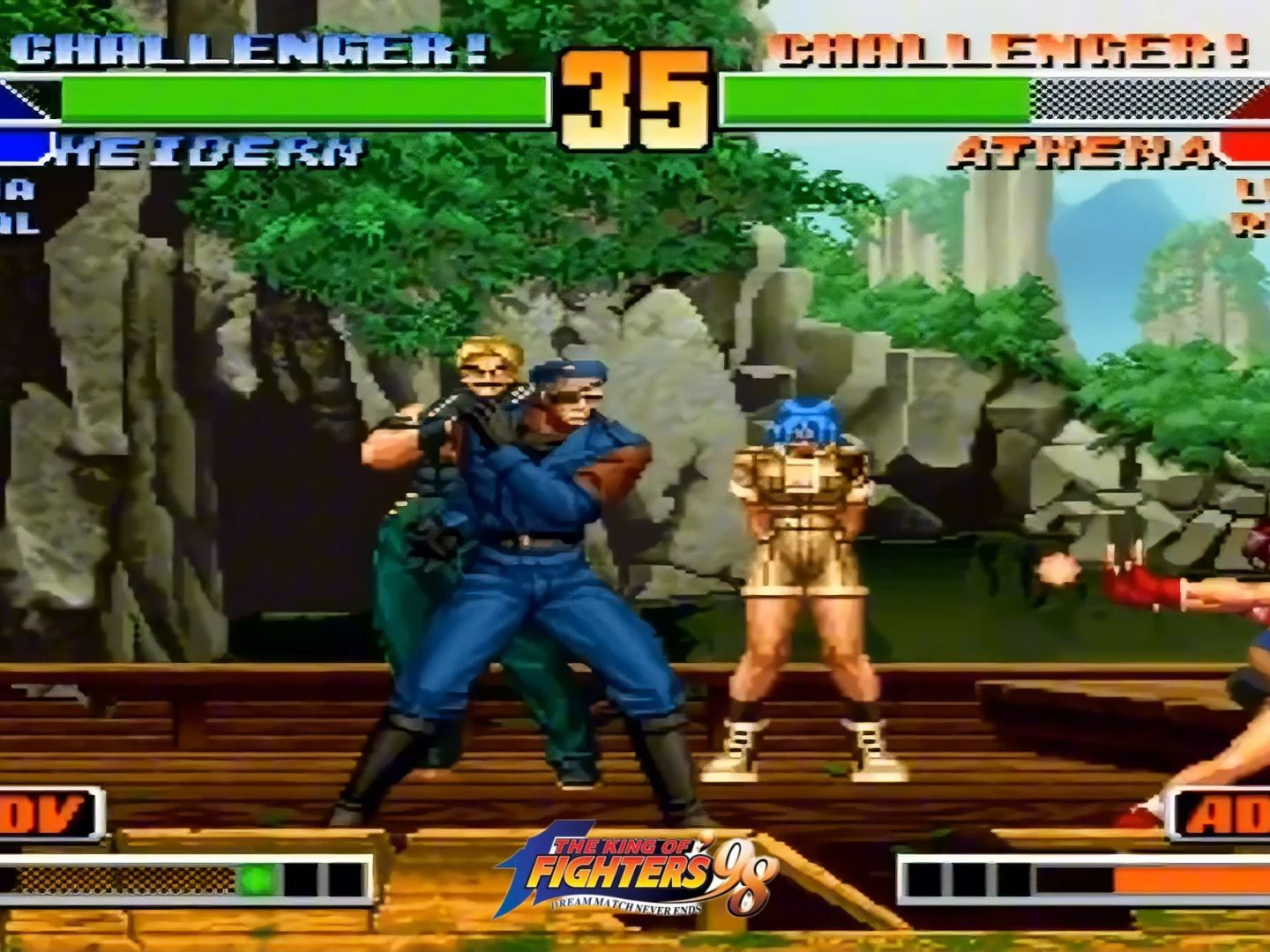 拳皇98 哈迪伦bug秀