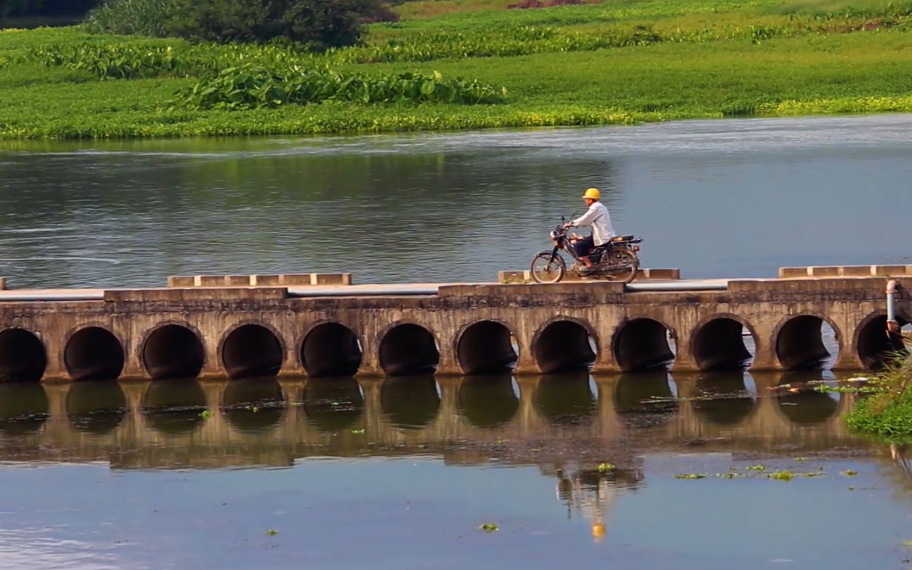 打卡磷溪镇:溪口三村有座圆孔桥