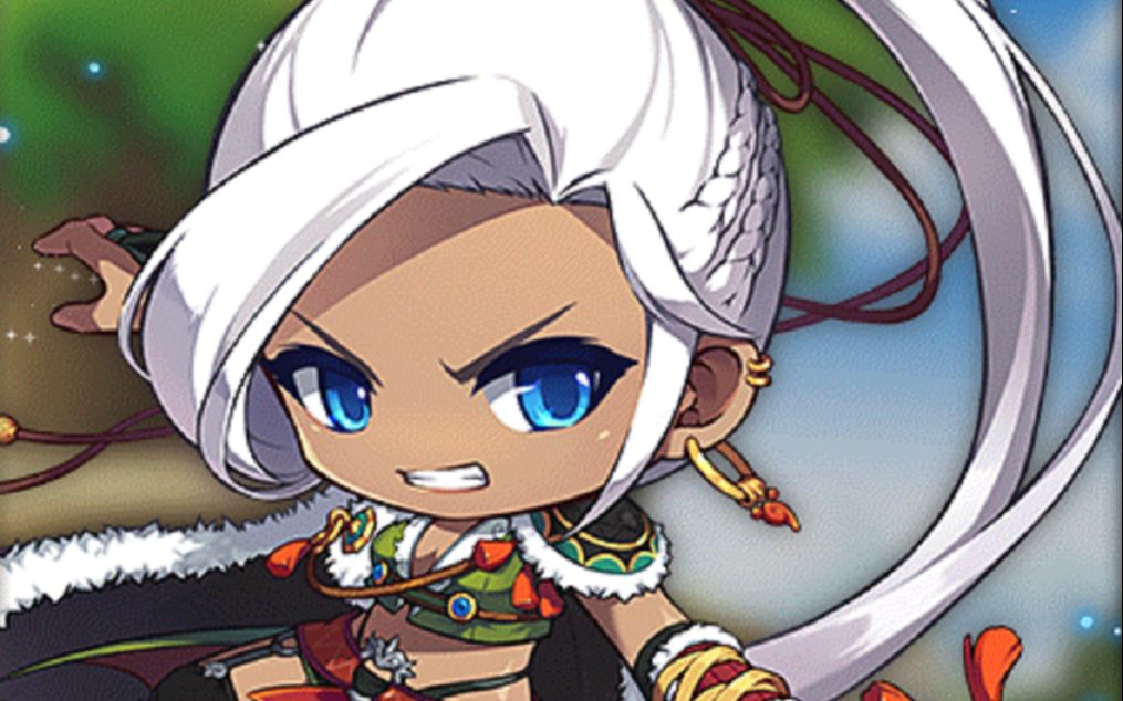 「tms新枫之谷」冒险岛萌新入谷日记43-五转战神技能演示(上)_哔哩