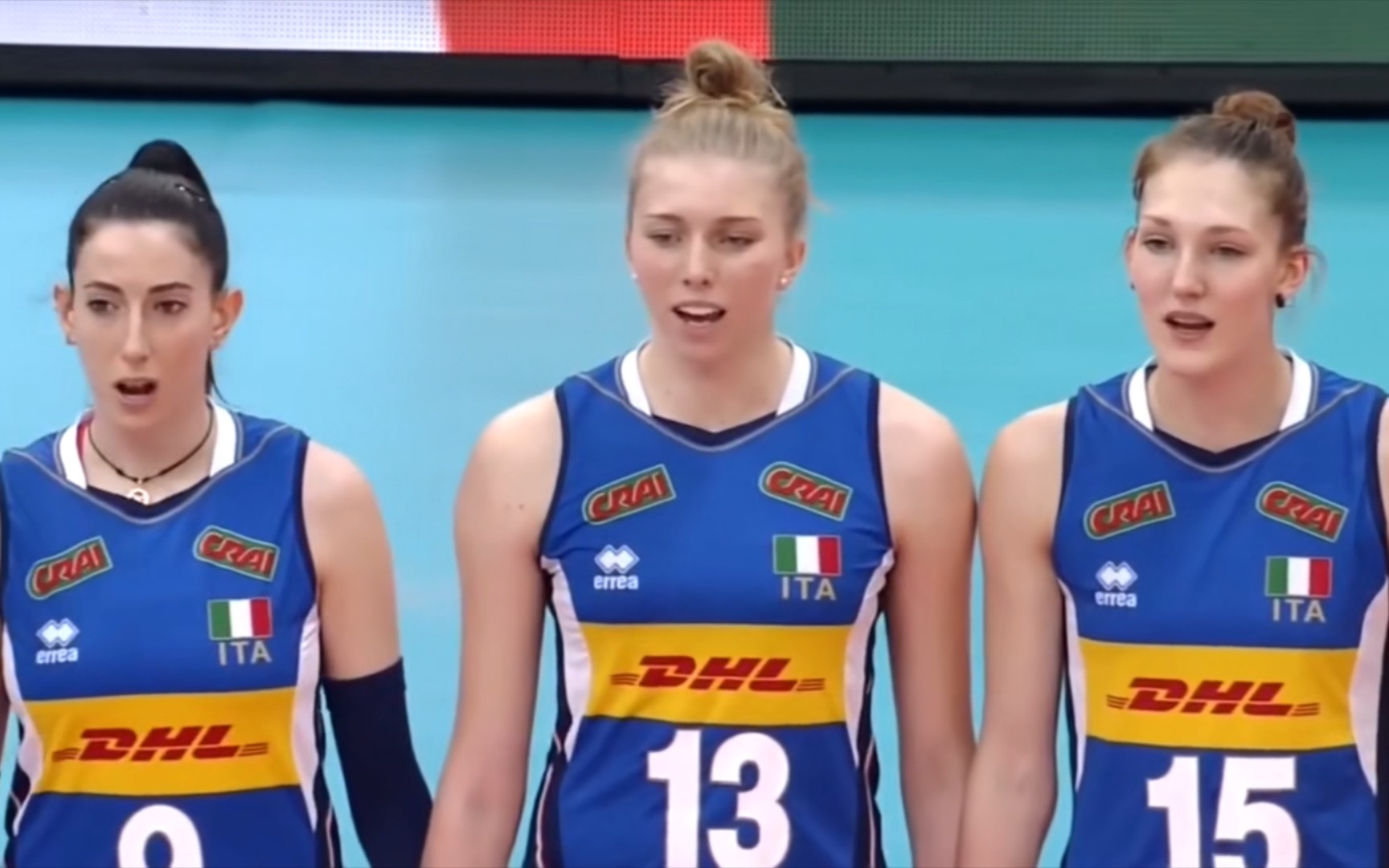 意大利女排新星副攻法尔欧冠 意甲 女排联赛集锦