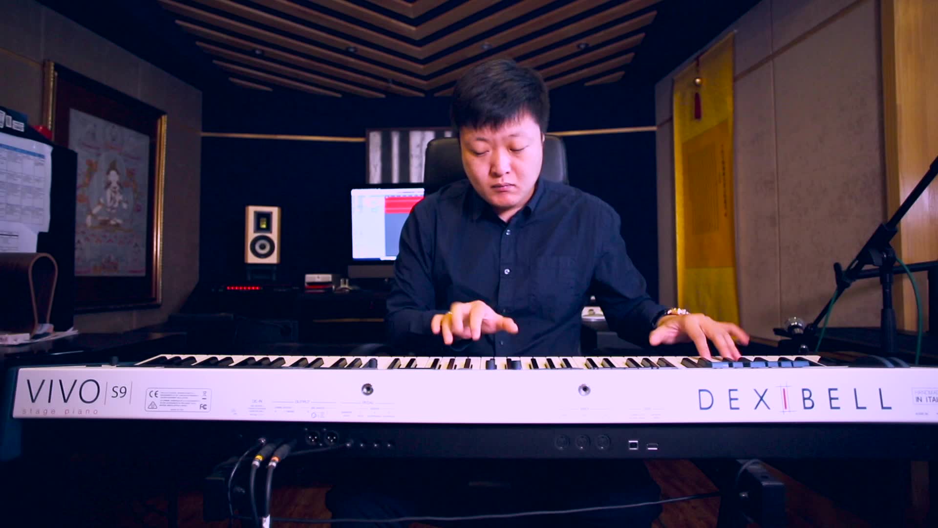 【键盘中国】中国好声音总监刘卓专用琴dexibell vivo s9