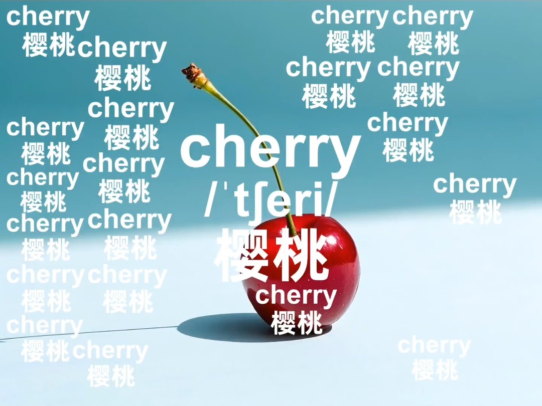 10秒记住一个单词 cherry