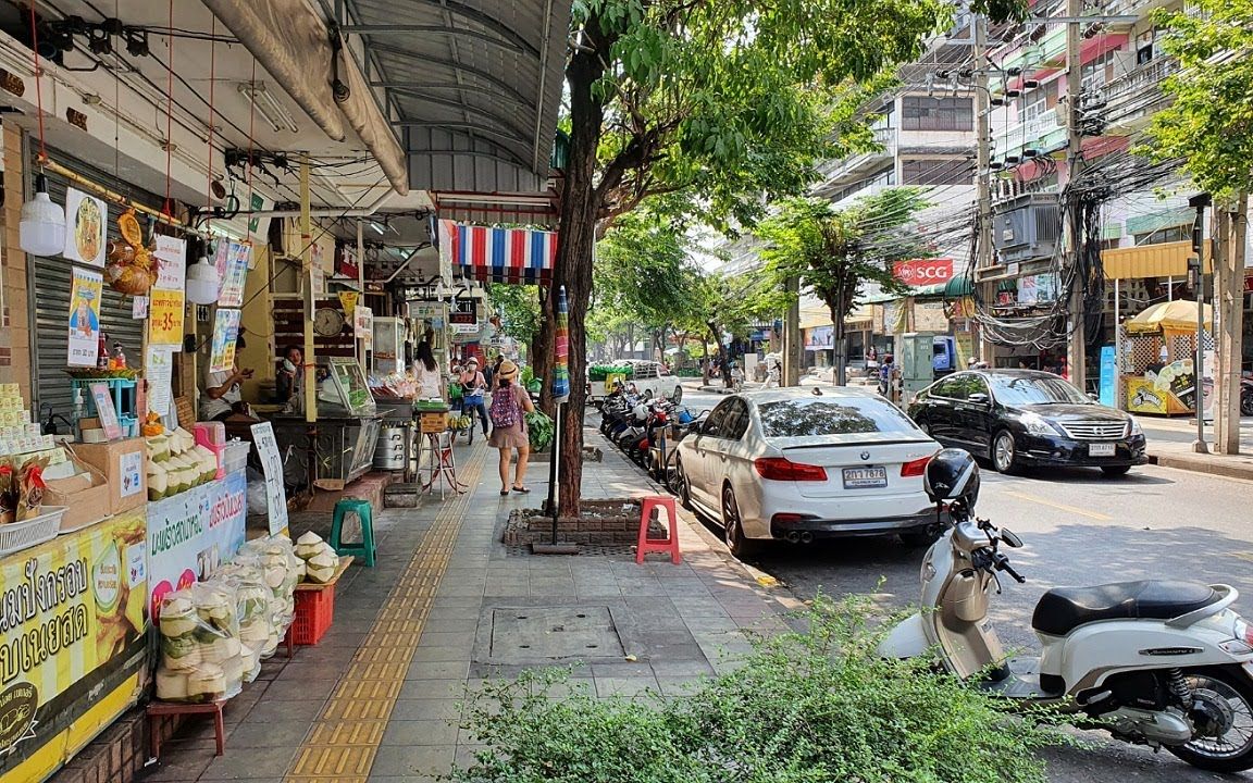 [图]【泰国游】在曼谷沙吞（Soi圣路易3）街上漫步，泰国