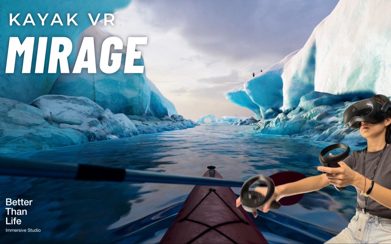 [图]休闲运动游戏《Kayak VR: Mirage》现已登陆 Viveport！