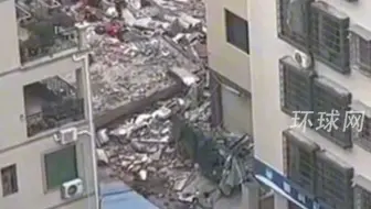珠海一居民楼倒塌致3死1伤，当地回应：系煤气爆燃所致