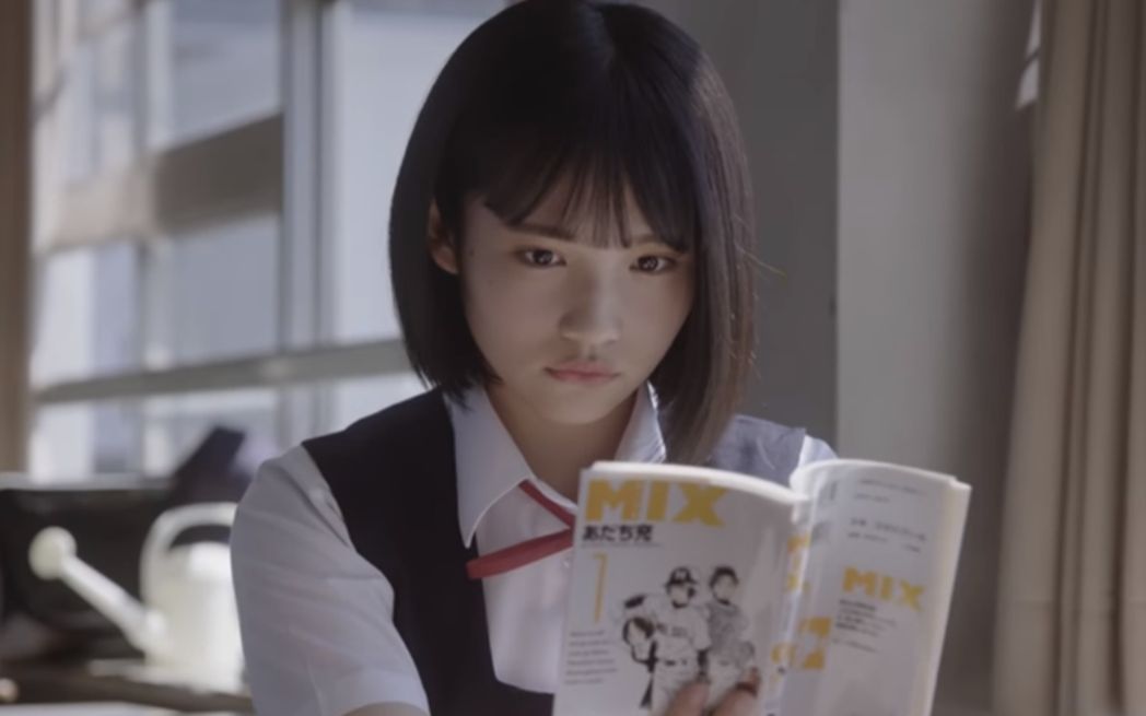akb48话题美少女矢作萌夏首次出演广告棒球英豪精神续作mix漫画