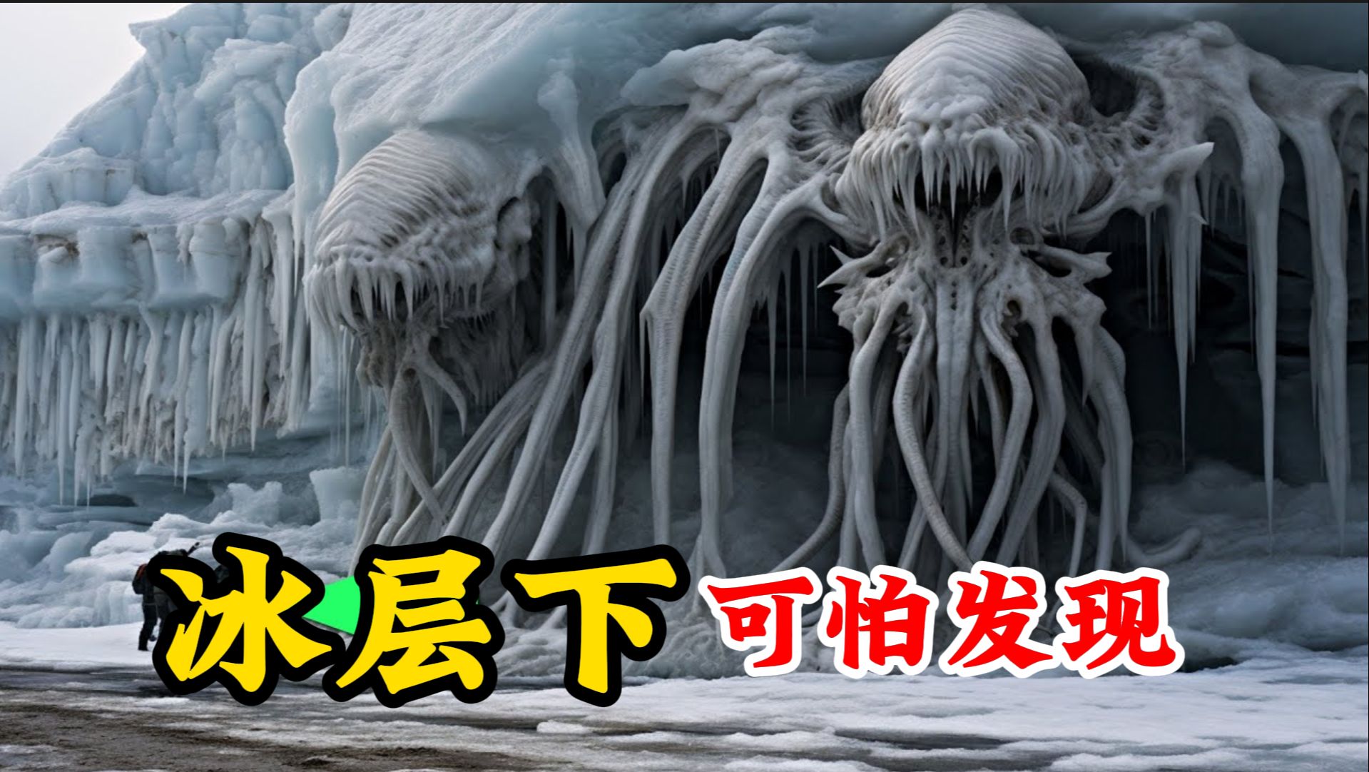 15个冰川下的可怕发现,科学家都无法解释哔哩哔哩bilibili